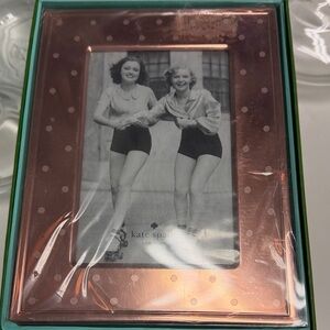 Kate Spade Metallic Polka Dot Frame
